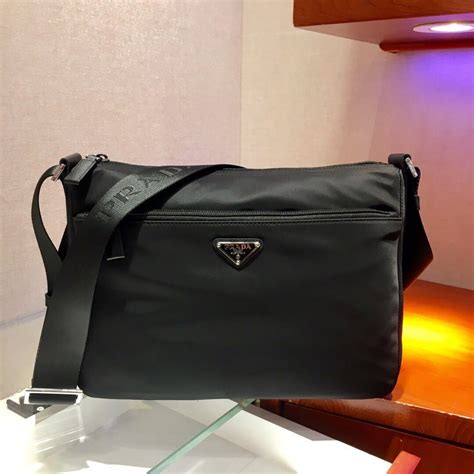 prada sling bag man price|Prada shoulder bags men's.